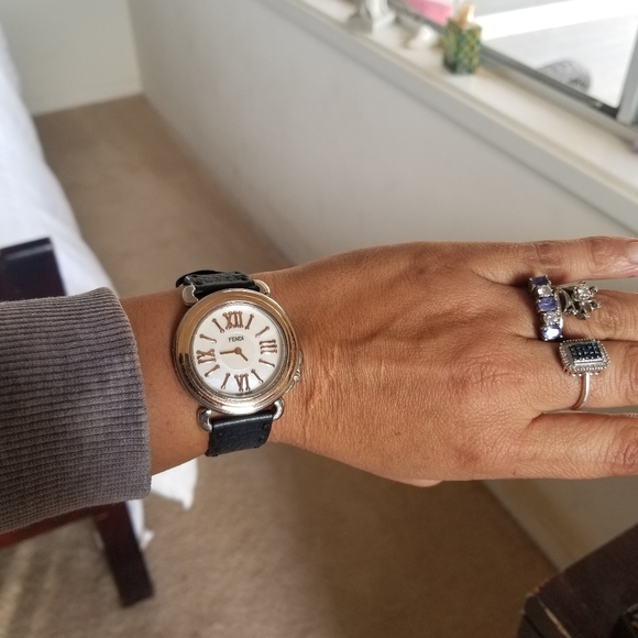 Fendi  Selleria Rose Gold Multi Band Watch - Picture 15 of 16